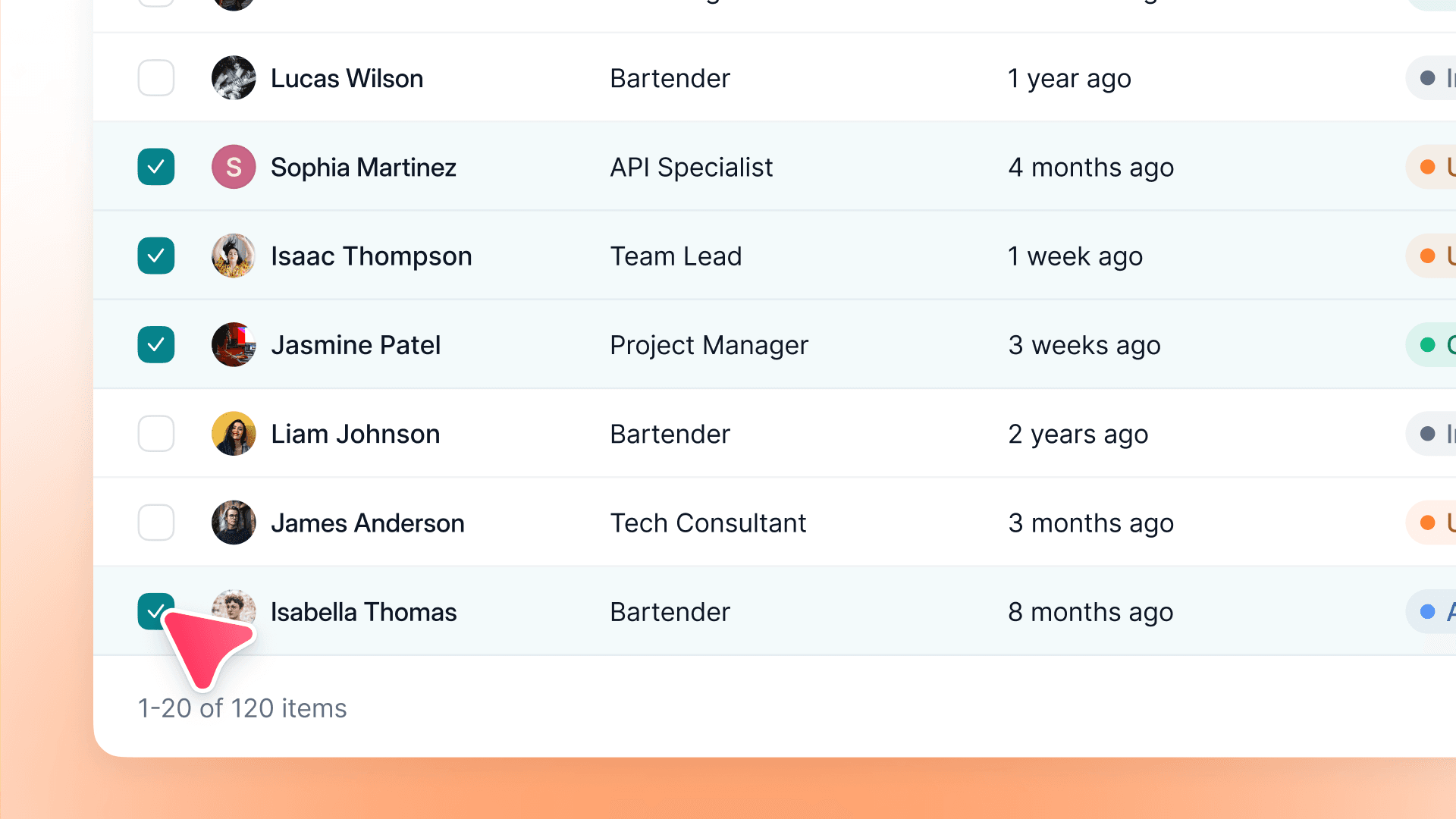 Bulk edit employees in one go