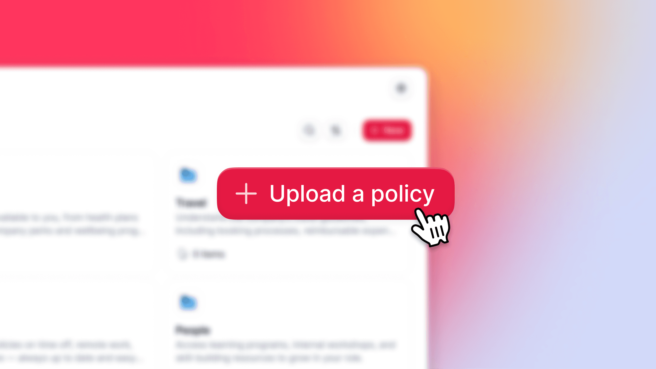 Keep company policies organised and tracked
