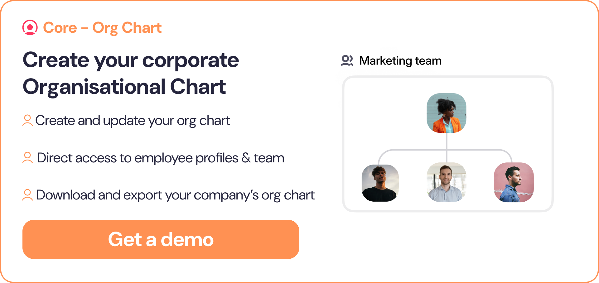 Organisational chart