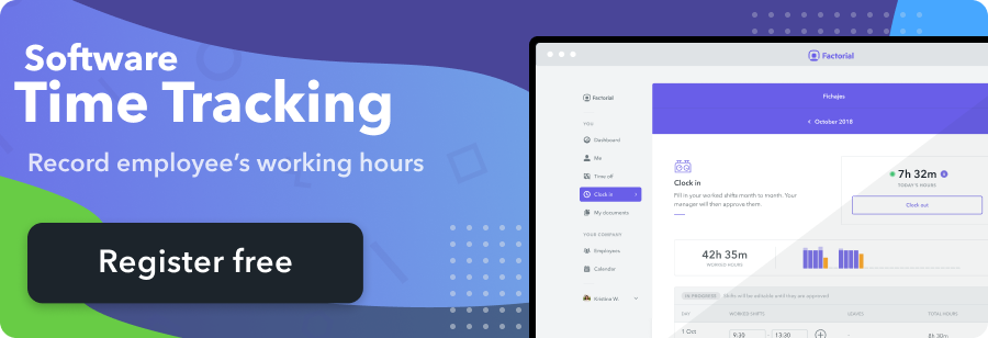 time tracking banner