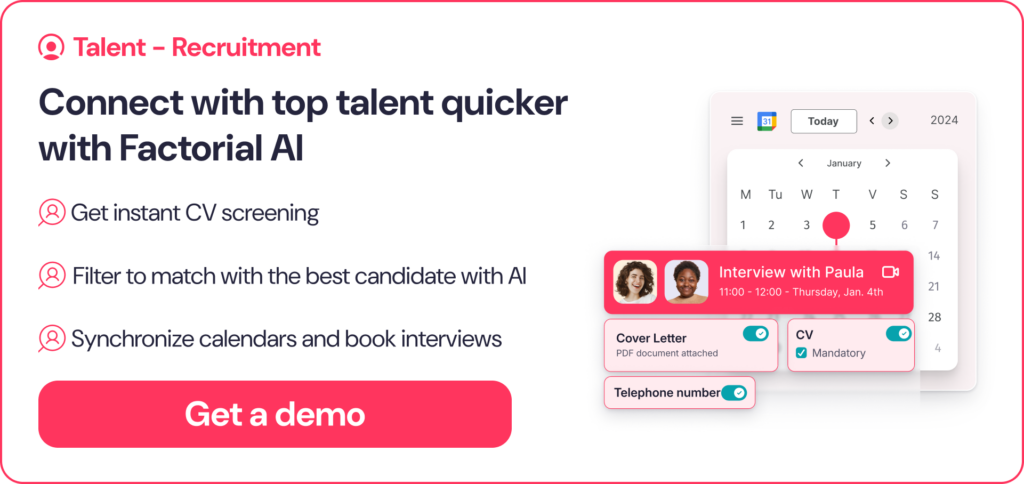 Find top talent with Factorials ATS