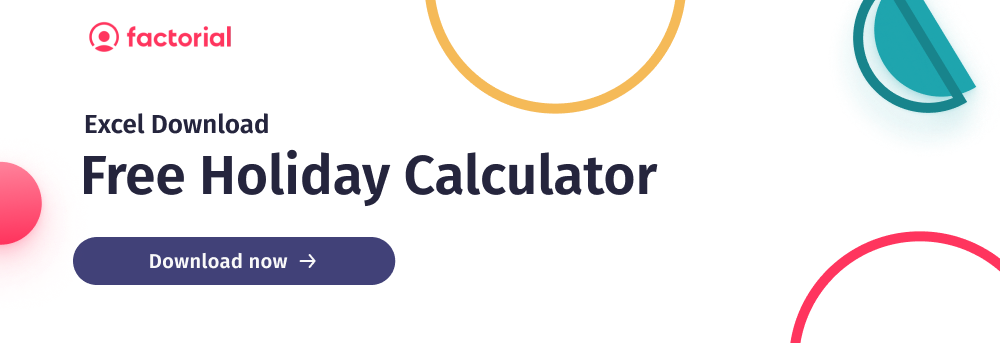 Free Holiday Calculator 