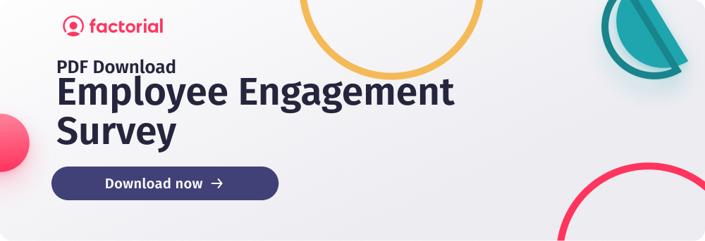 Free employee engagement survey template for download