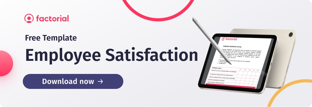 employee satisfaction survey checklist freebie