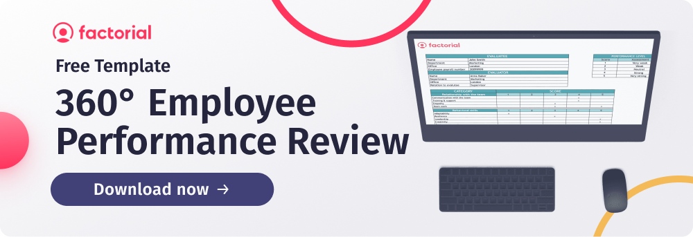 employee performance review template freebie