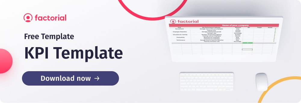 free template for KPIs factorial hris