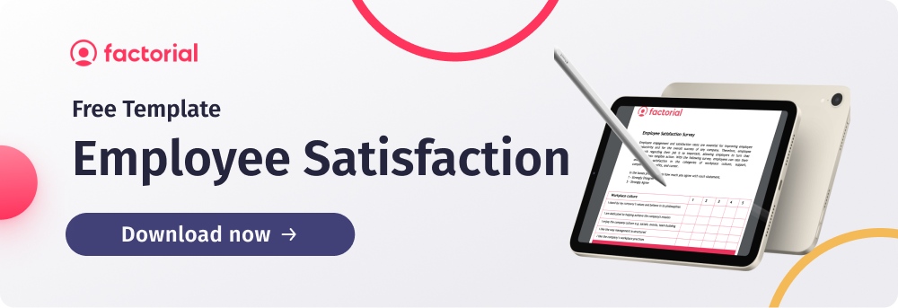 free employee satisfaction survey checklist factorial hris