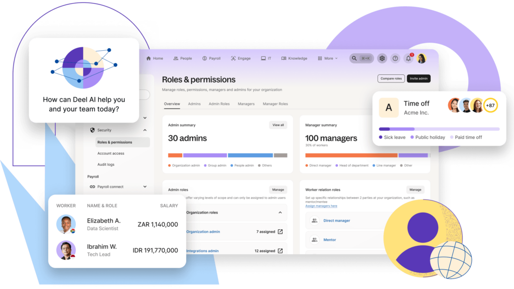 Deel is a top Zoho alternative for UK employers.