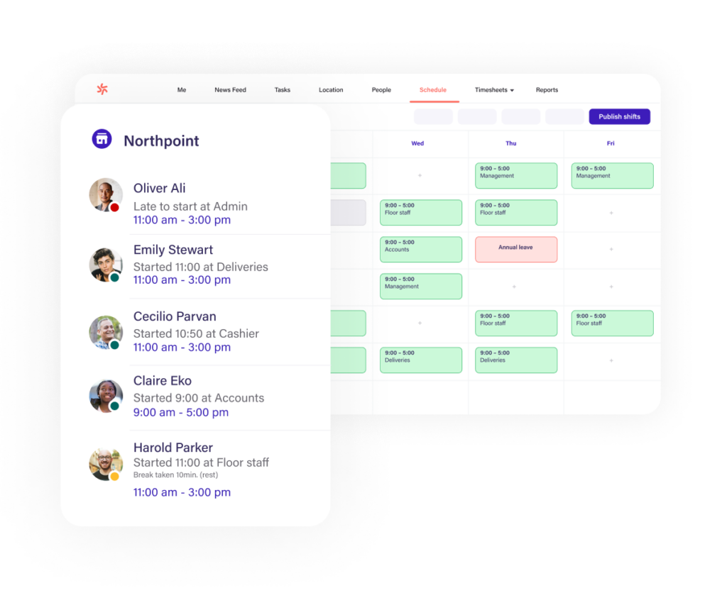 The best hospitality scheduling software