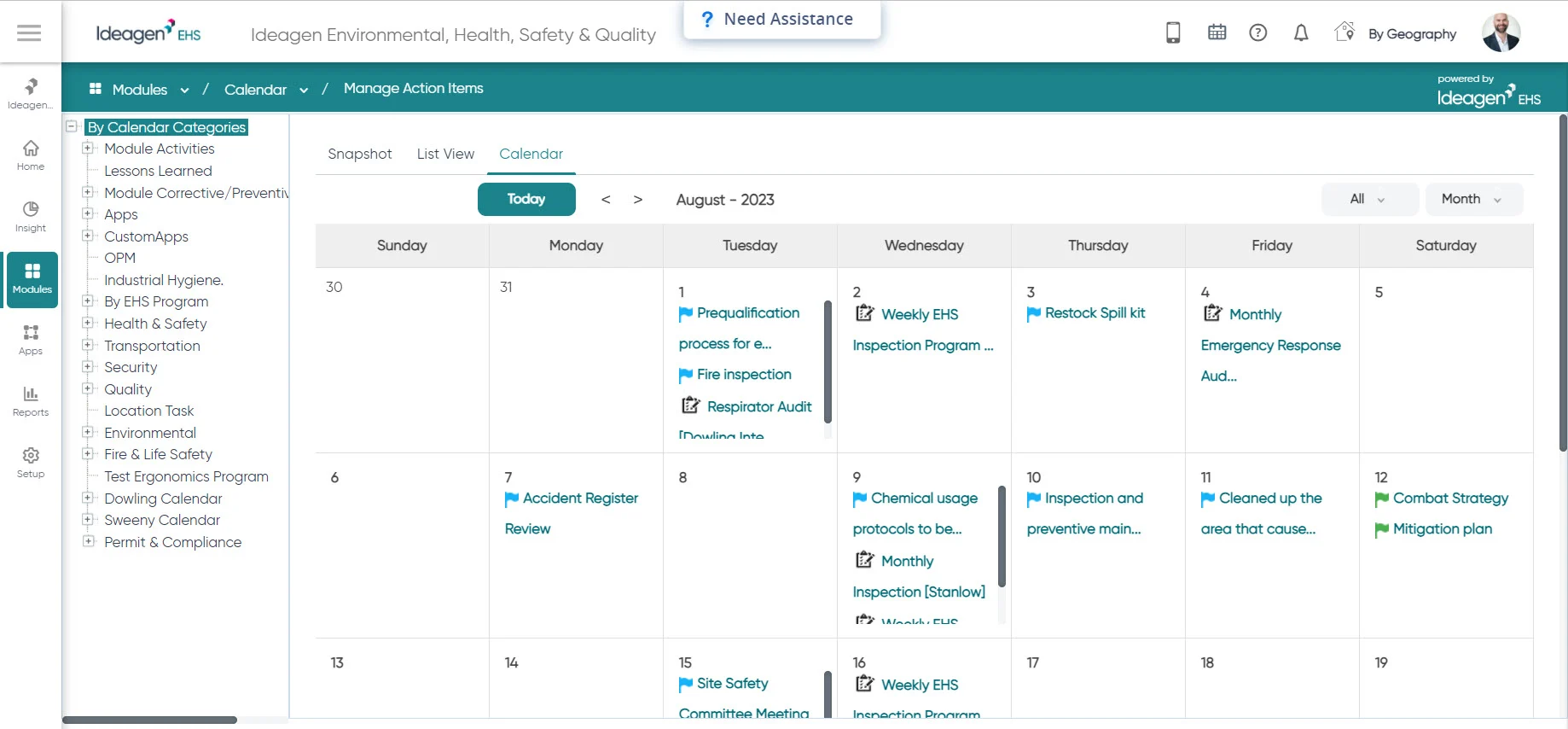 ideagen health safety risk software