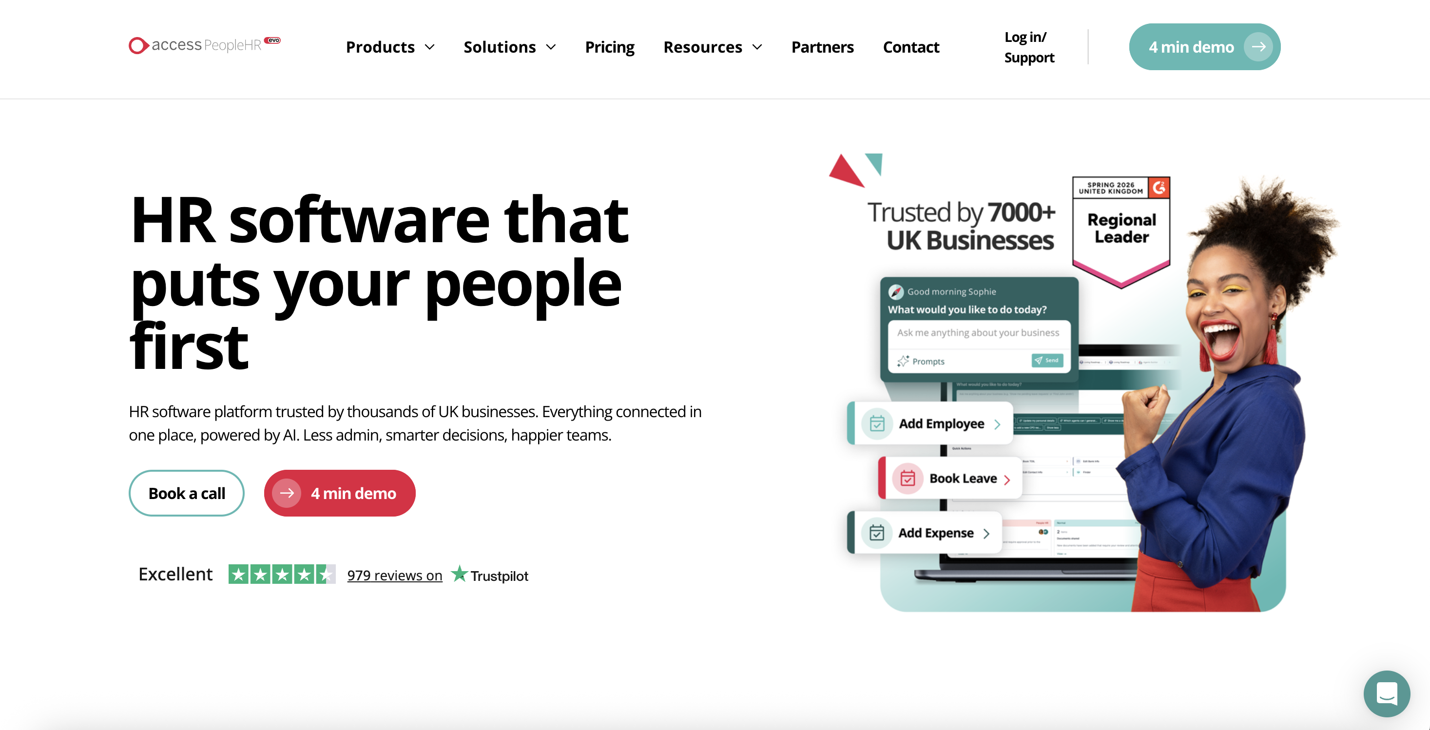 peoplehr hr database software