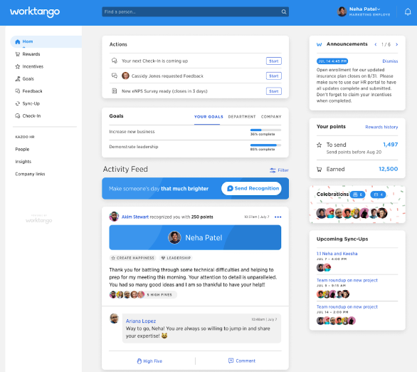 worktango employee experiece