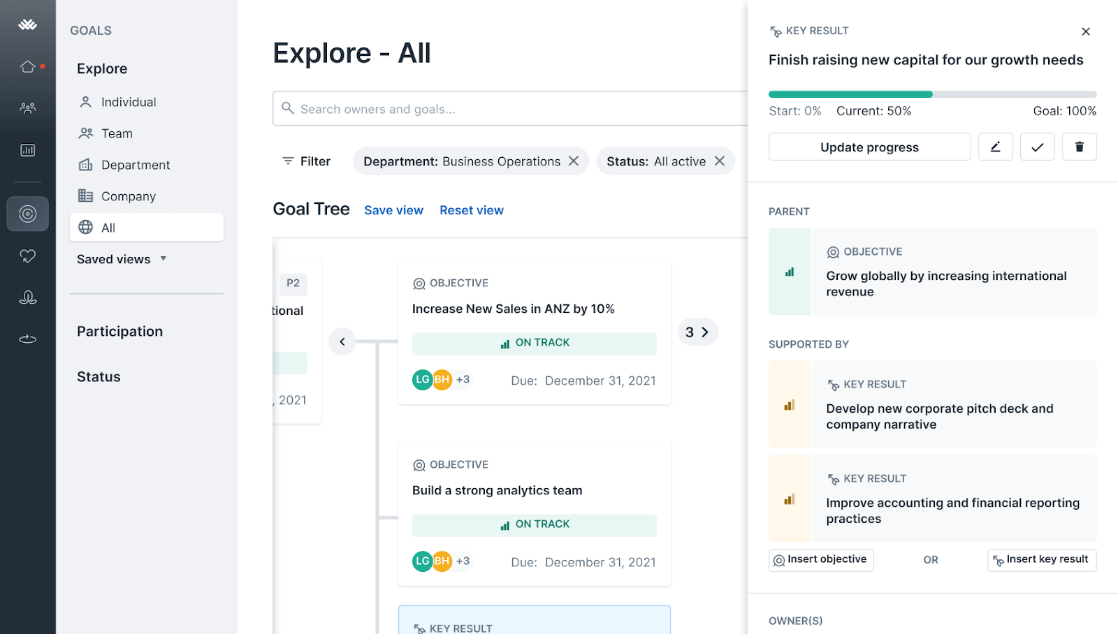 lattice goals software