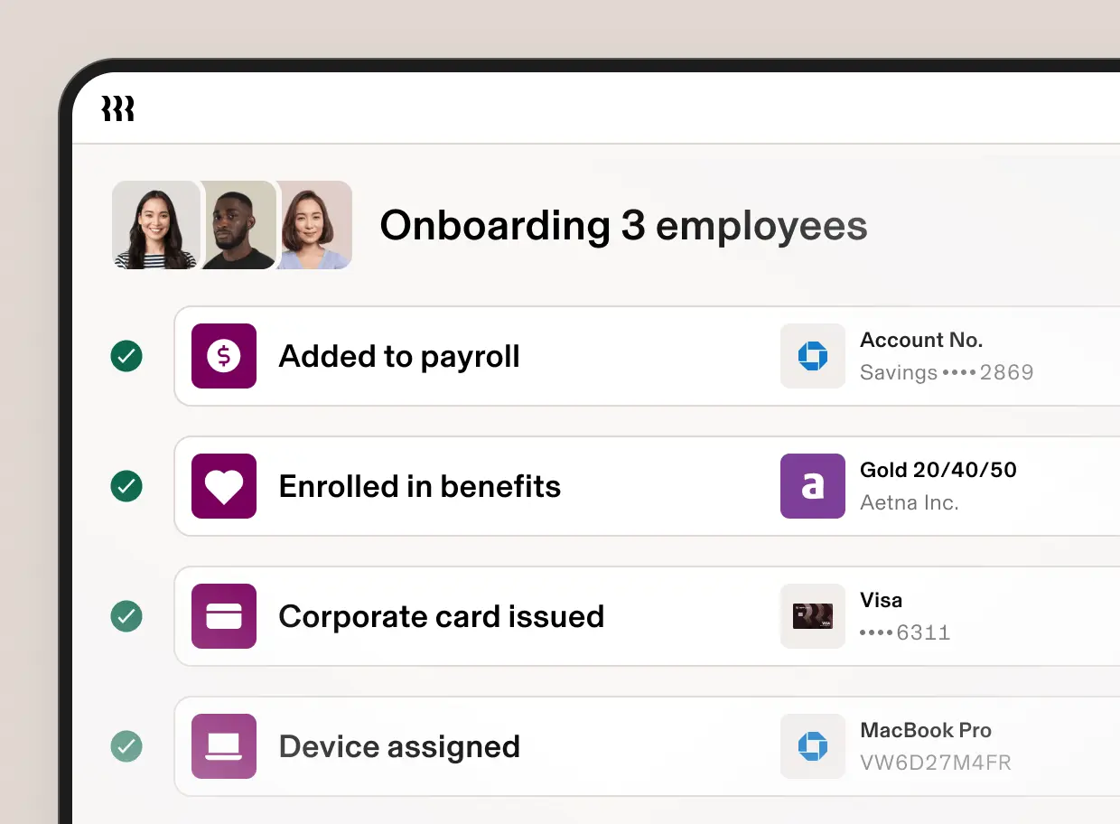 rippling onboarding tasks
