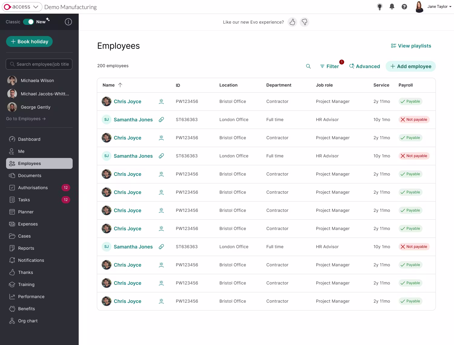peoplehr appraisal software