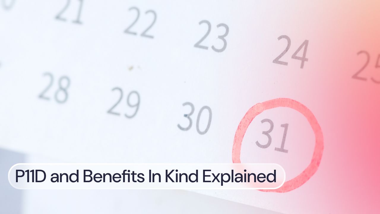 p11d and benefits in kind